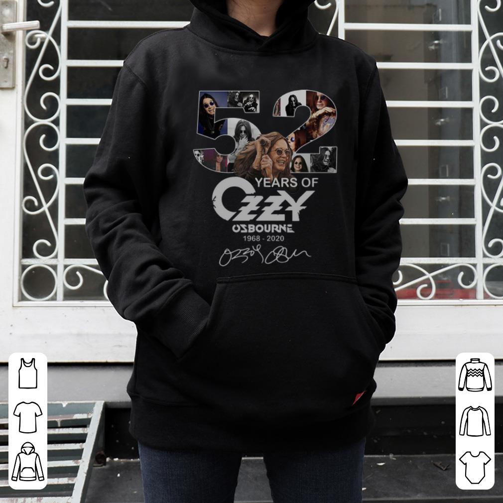 Pretty 52 Years Of Ozzy Osbourne 1968-2020 Signatures shirt