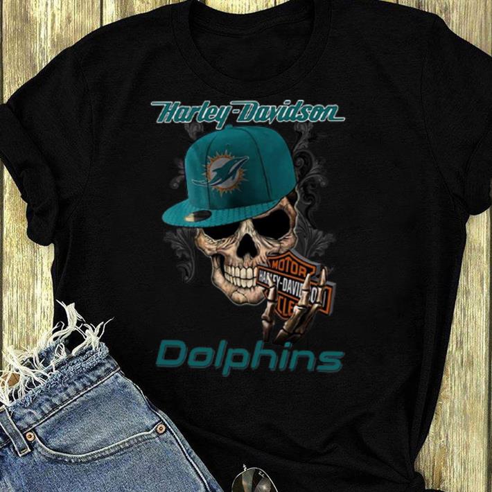 Pretty Motor Harley Davidson Cycles Miami Dolphins shirt