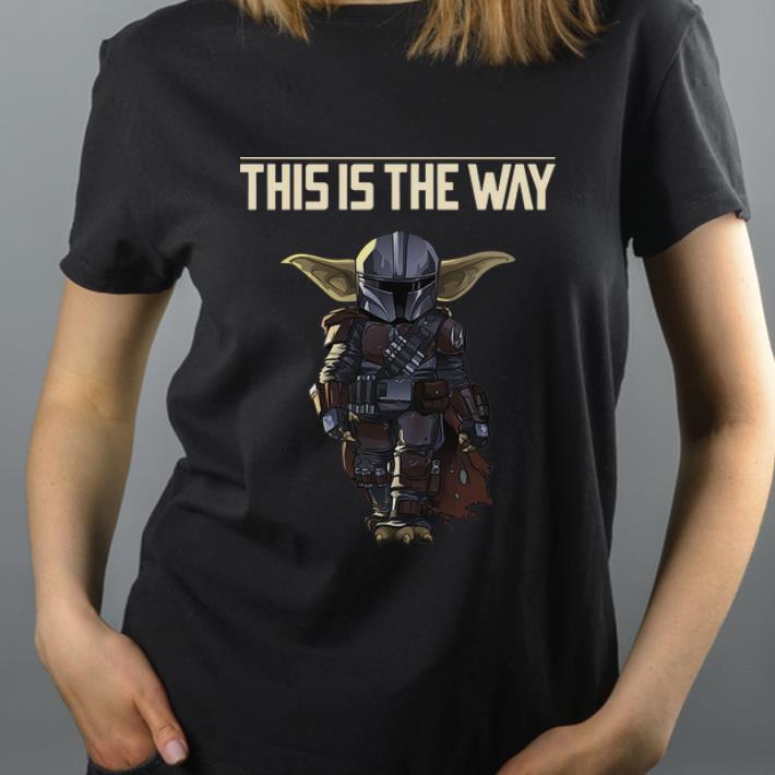 Pretty This is the way Baby Yoda Mashup Mandalorian shirt