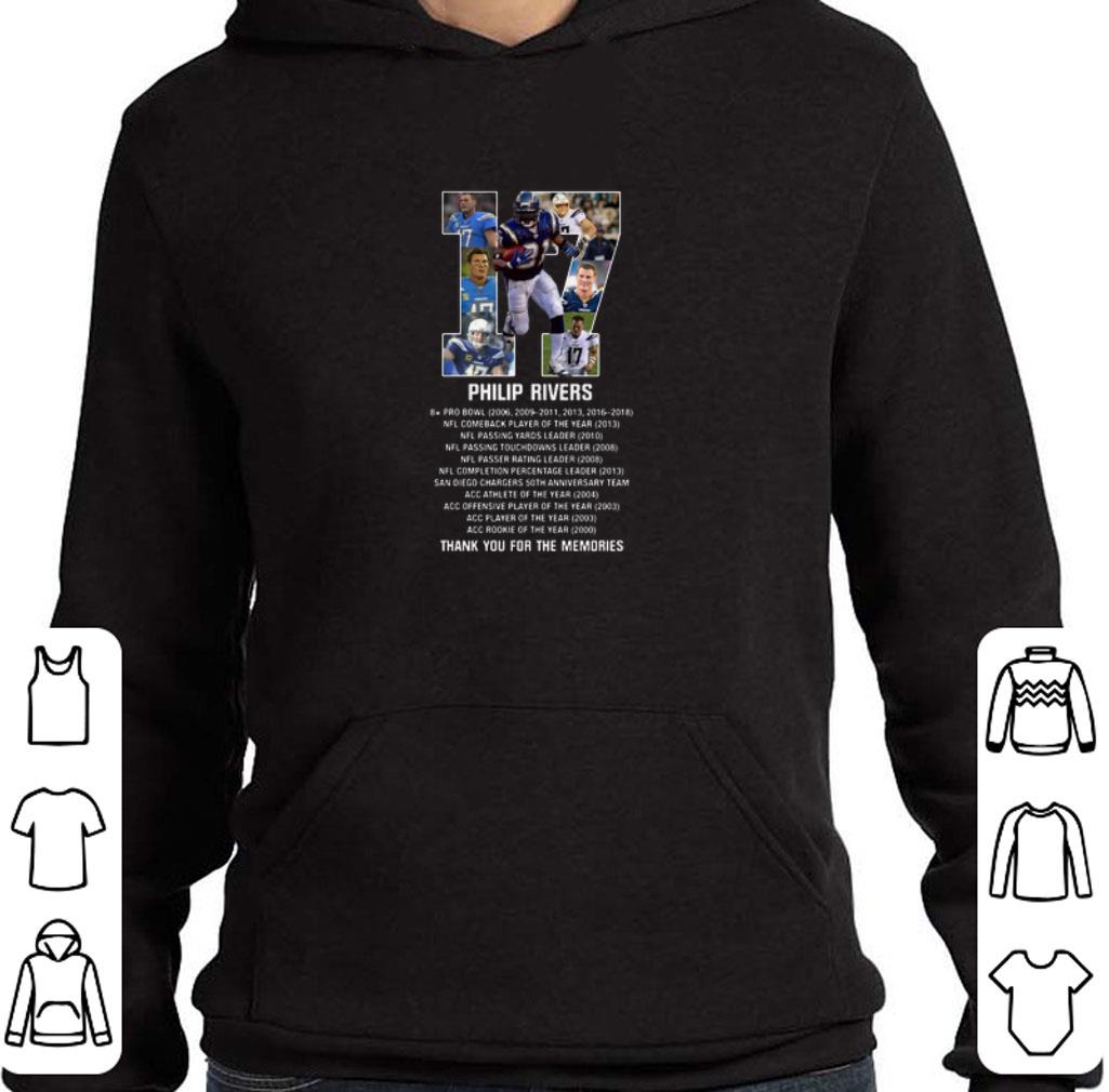 Top 17 Philip Rivers Los Angeles Chargers thank you for the memories shirt 5 Top 17 Philip Rivers Los Angeles Chargers thank you for the memories shirt