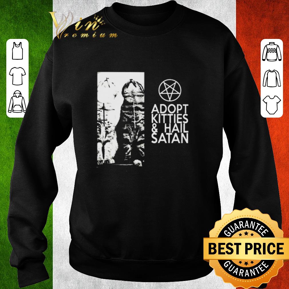 Top Cat adopt kitties and hail satan Jesus shirt 5 Top Cat adopt kitties and hail satan Jesus shirt