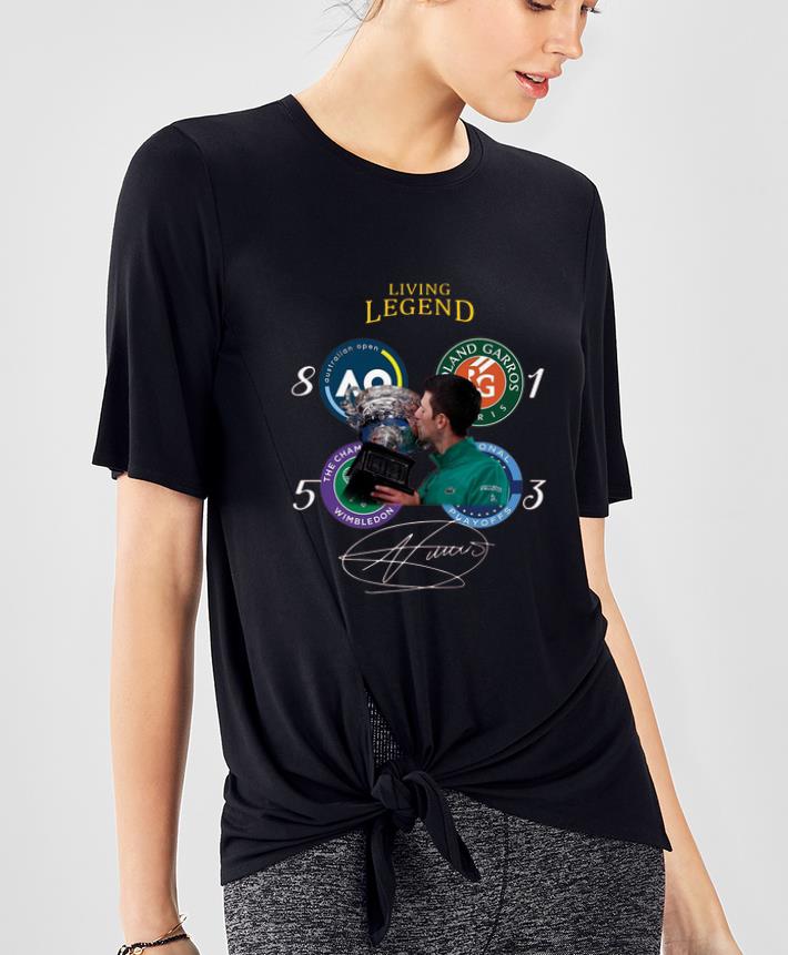 Top Novak Djokovic Living Legends Signature shirt