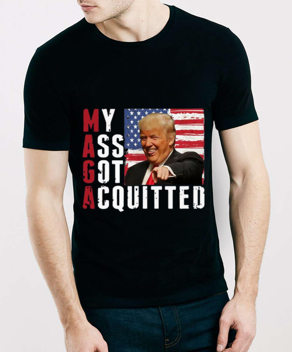 Top President Trump MAGA American Flag My Ass Got Acquitted shirt 2 Top President Trump MAGA American Flag My Ass Got Acquitted shirt 3