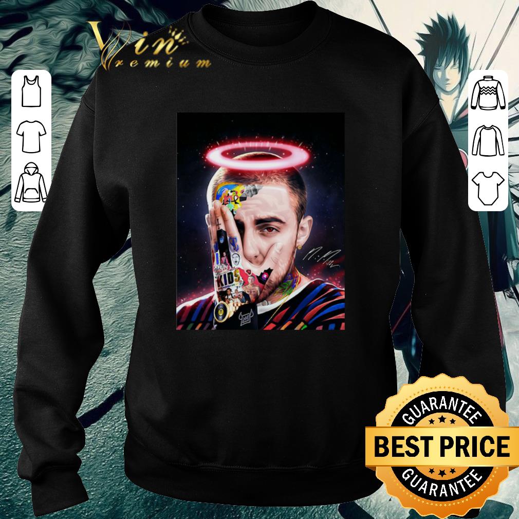 Top R.I.P Mac Miller Angel Artist Rapper signature shirt 5 Top R.I.P Mac Miller Angel Artist Rapper signature shirt