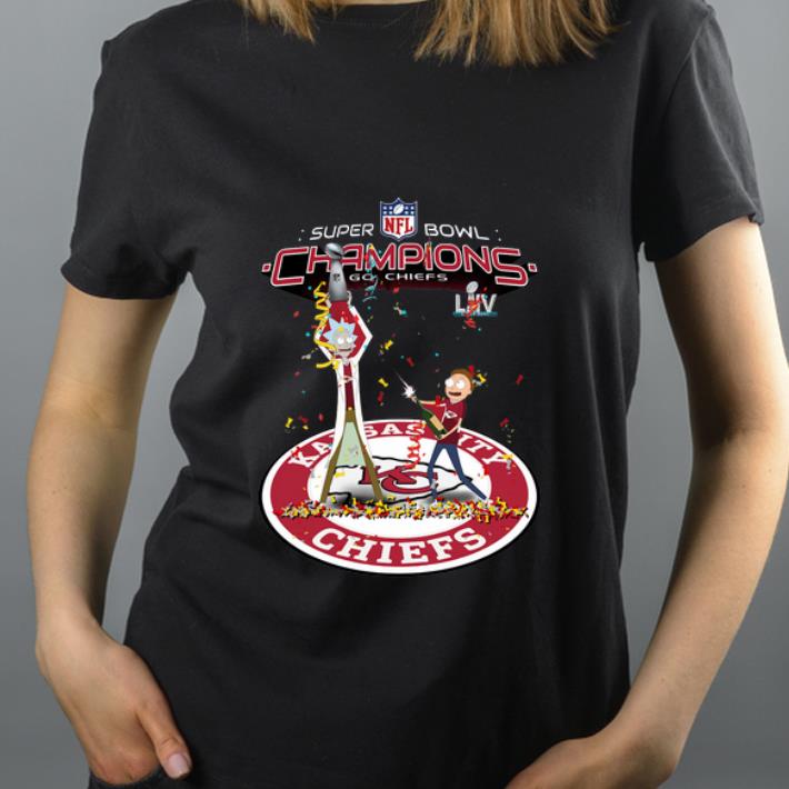 Top Rick And Morty Kansas City Chiefs Super Bowl Champions shirt