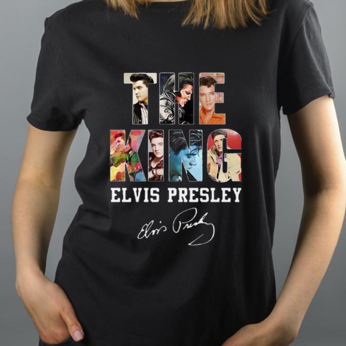 Top The King Elvis Presley Signature shirt