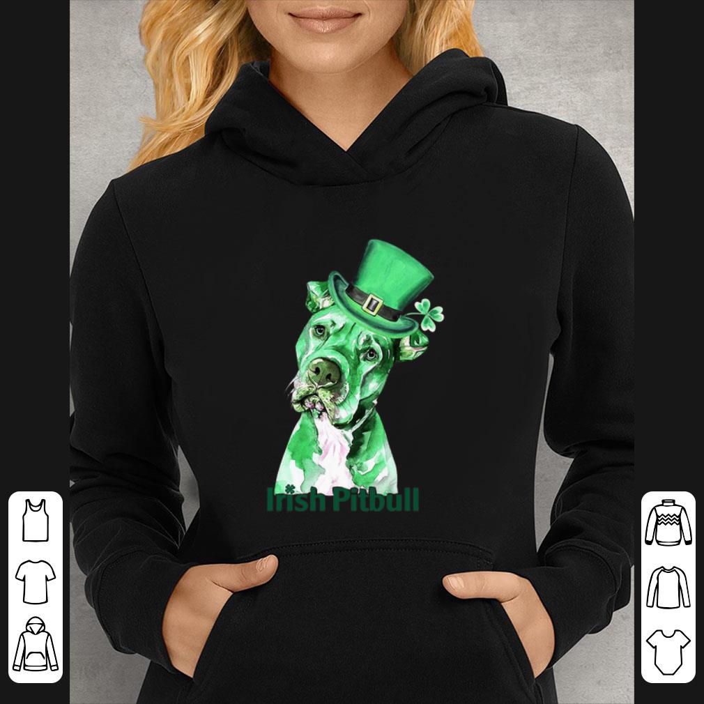 Top irish pitbull st patrick's day shirt