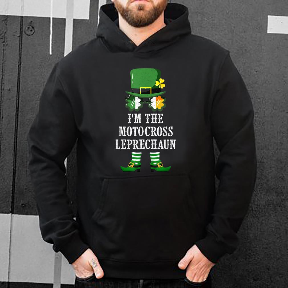 Awesome Funny Motocross Leprechaun Costume St Patrick's Day Gifts shirt