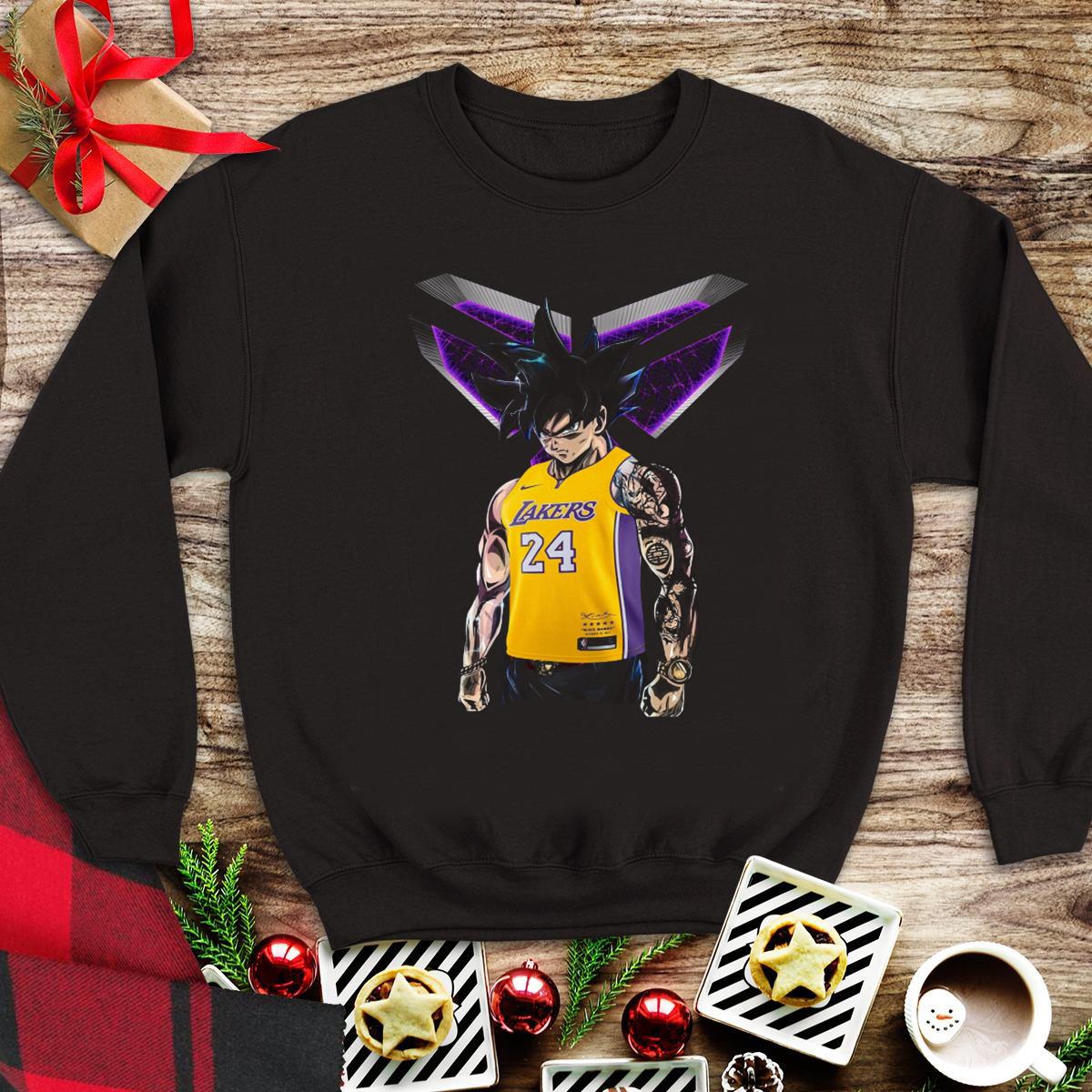 Awesome Songoku Kobe Bryant Logo shirt
