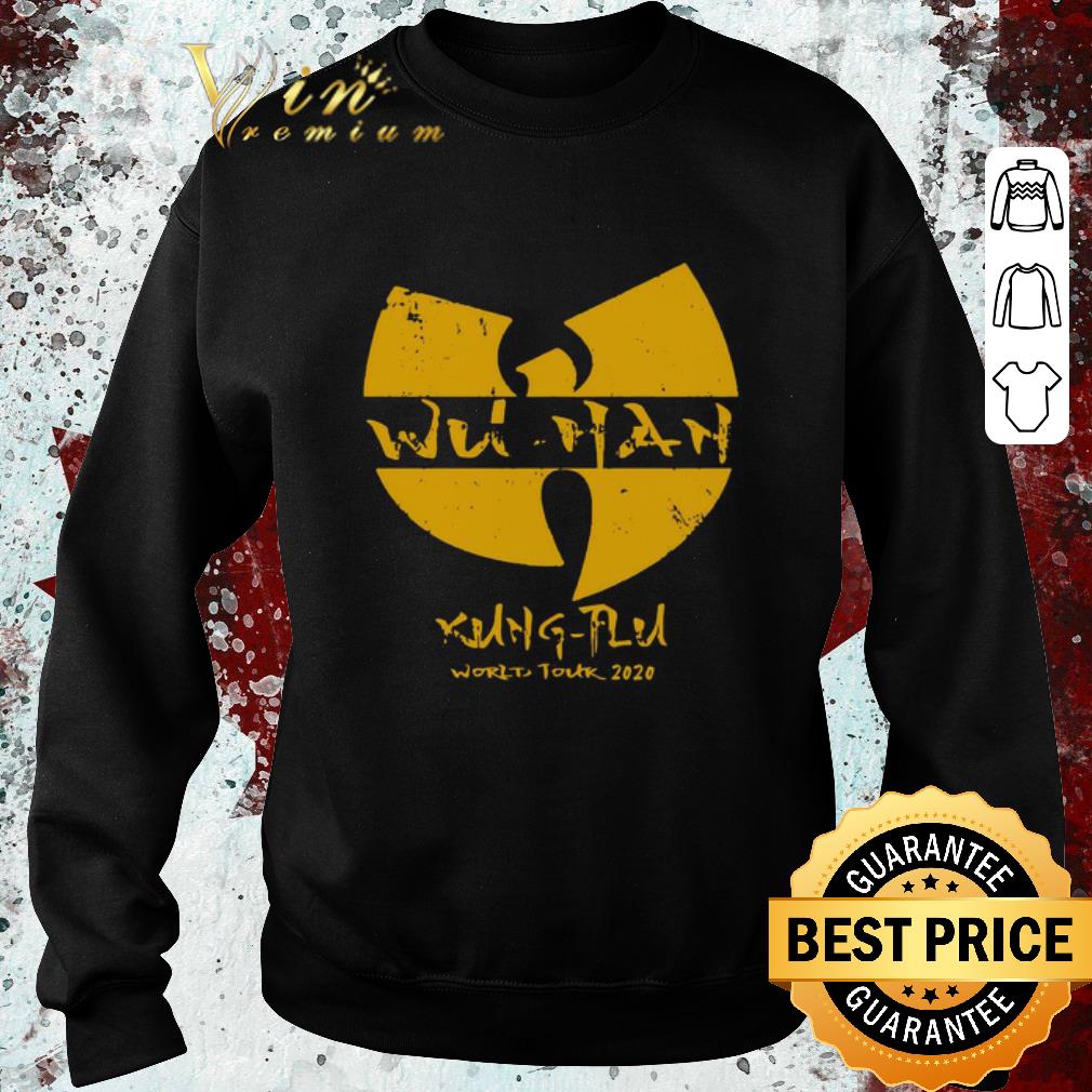 Awesome Wu Tang Clan Wuhan Kung Flu World Tour 2020 shirt