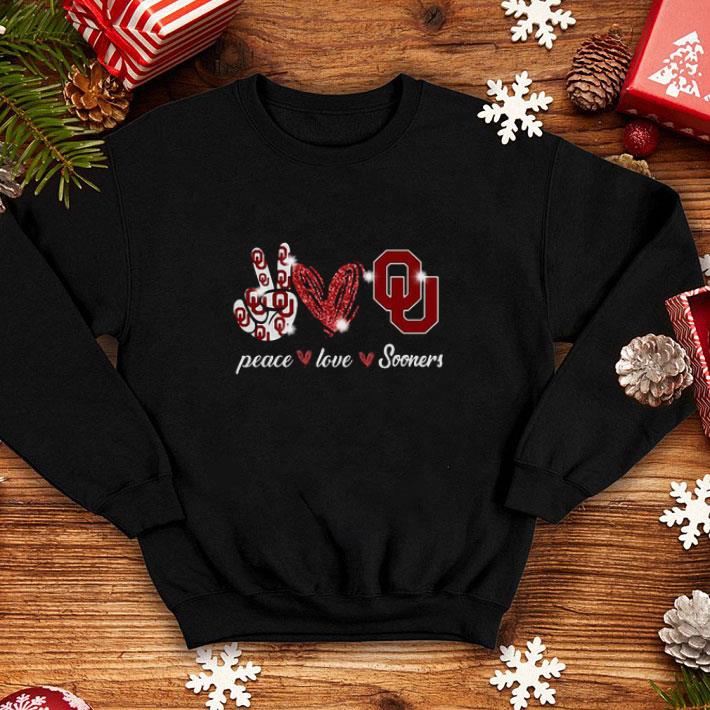 Cool Peace love Oklahoma Sooners Logo shirt 5 Cool Peace love Oklahoma Sooners Logo shirt