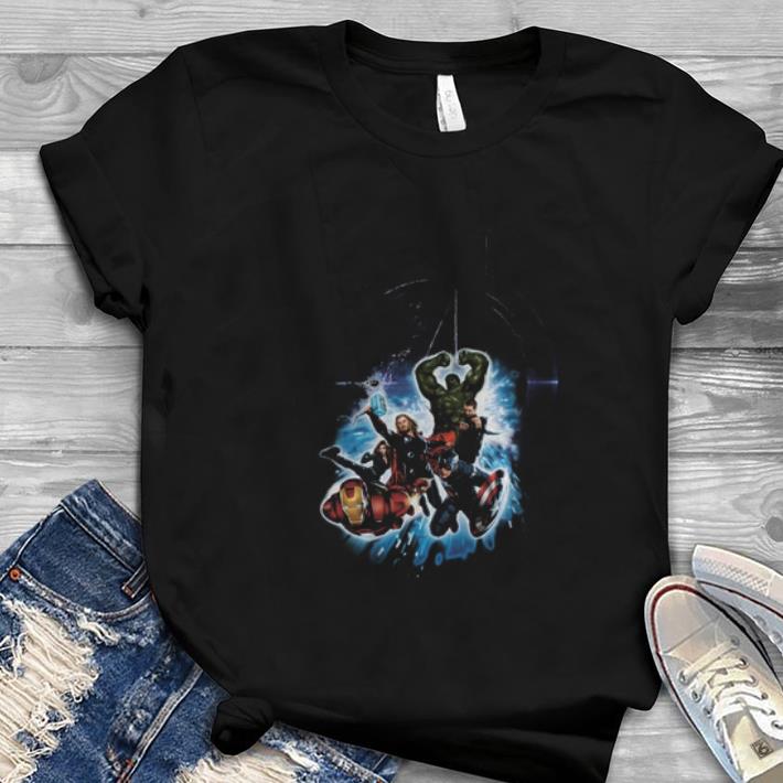 Great Avengers Iron Man Captain America Hulk Thor Black Widow shirt