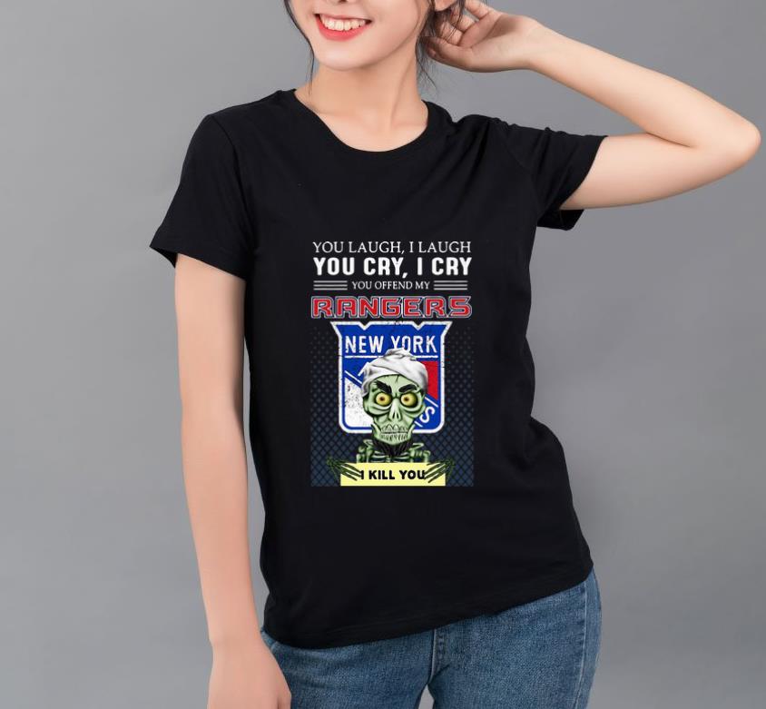 Great Jeff Dunham You Offend My Rangers I Kill You New York Rangers shirt