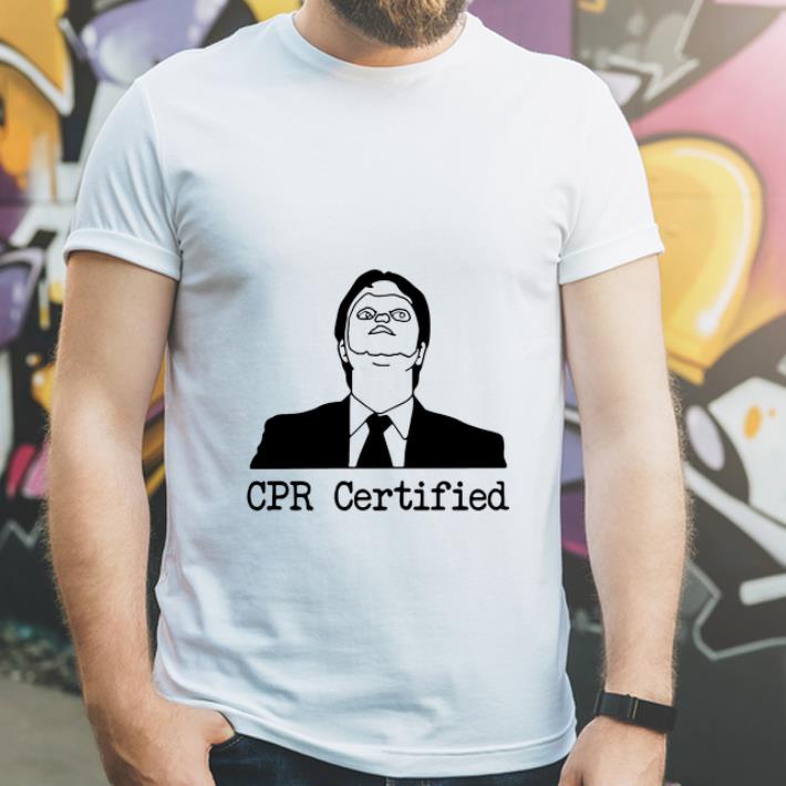 Hot Dwight Schrute CPR Certified shirt