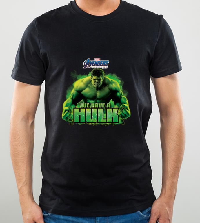 Hot Marvel Avengers Endgame we are a Hulk shirt