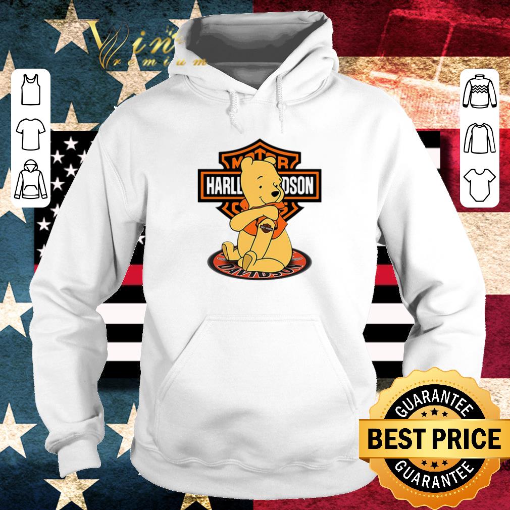 Hot Pooh tattoo Motor Harley Davidson Cycles shirt