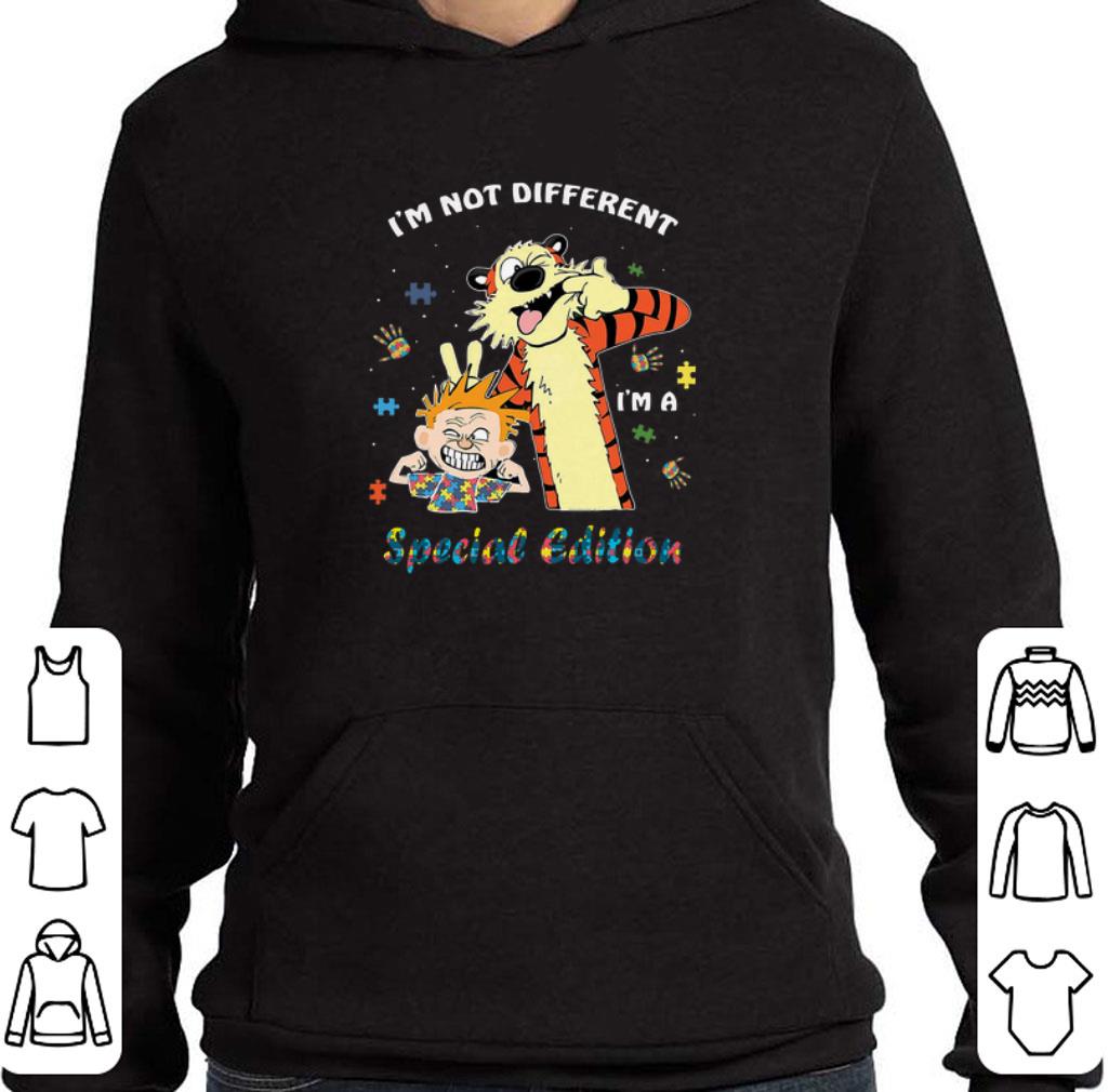 Nice Autism Awareness i'm not different special edition Calvin Hobbes shirt