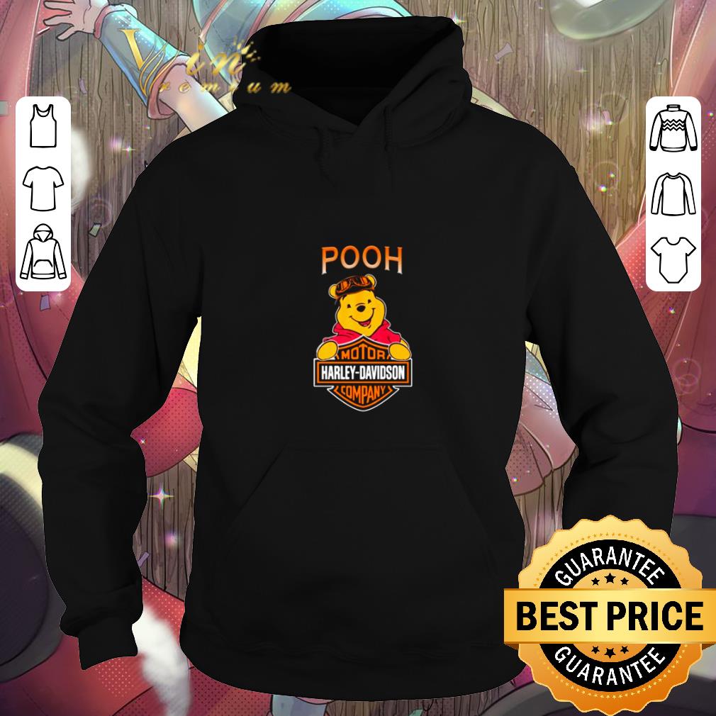Nice Disney Pooh mashup Motor Harley-Davidson Company shirt