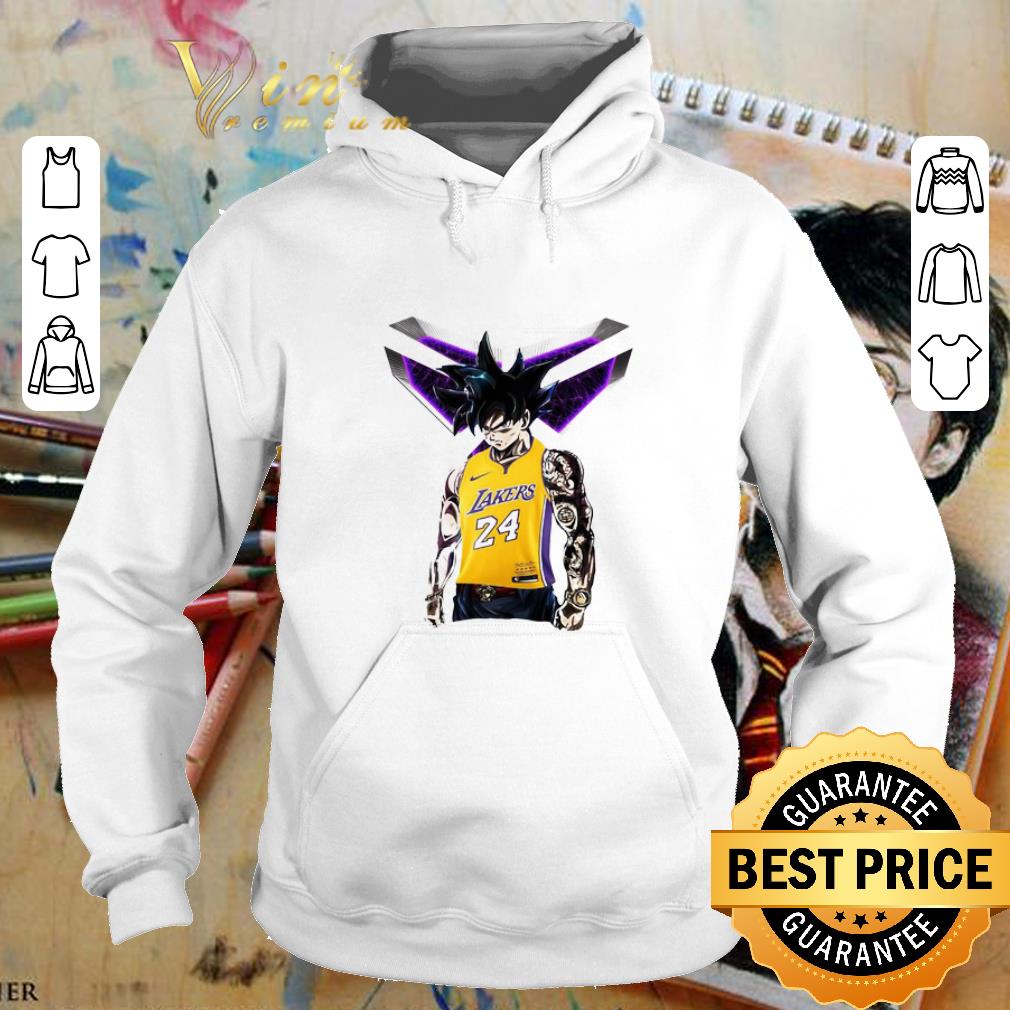 Nice Songoku Kobe Bryant Logo shirt