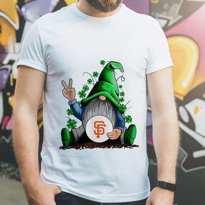 Official Gnomes Hug San Francisco Giants Baseball Shamrock shirt
