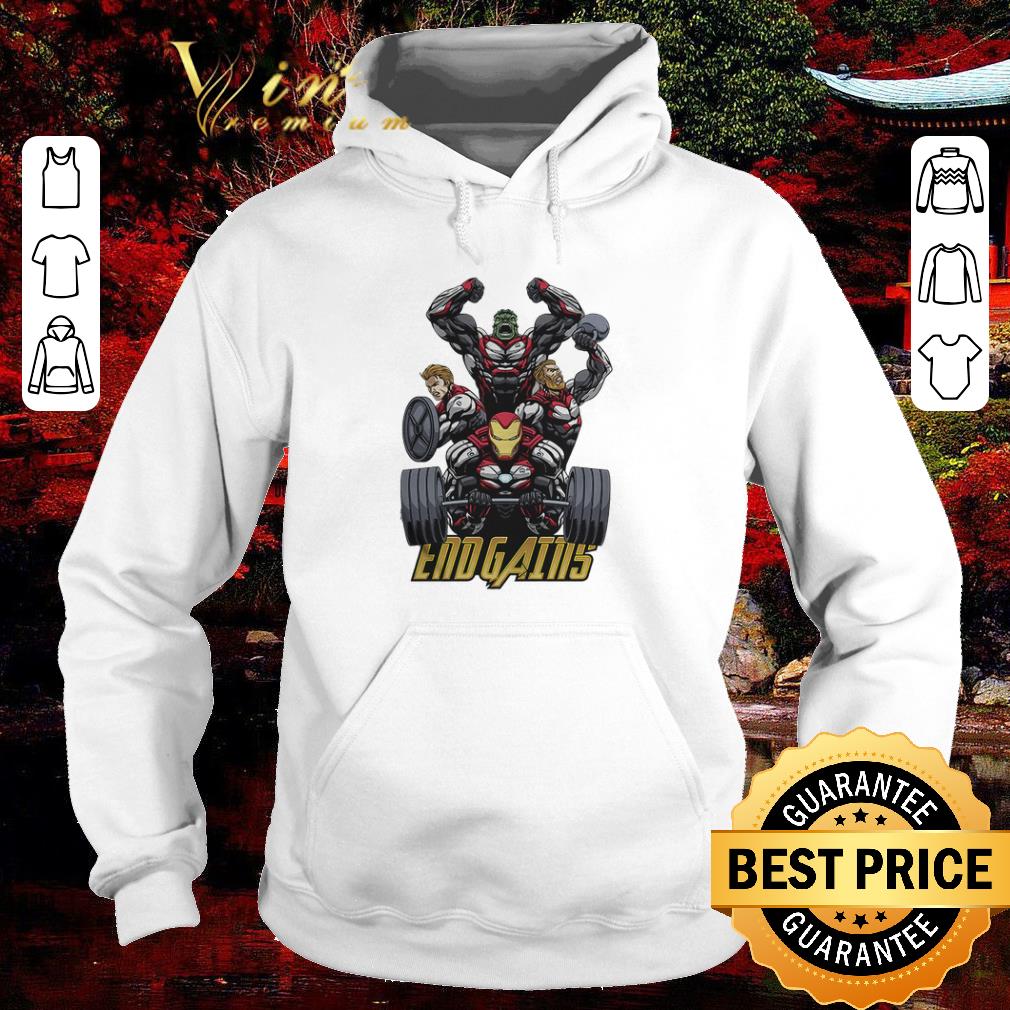 Official Gym Hulk Captain America Thor Iron Man Endgains shirt 5 Official Gym Hulk Captain America Thor Iron Man Endgains shirt