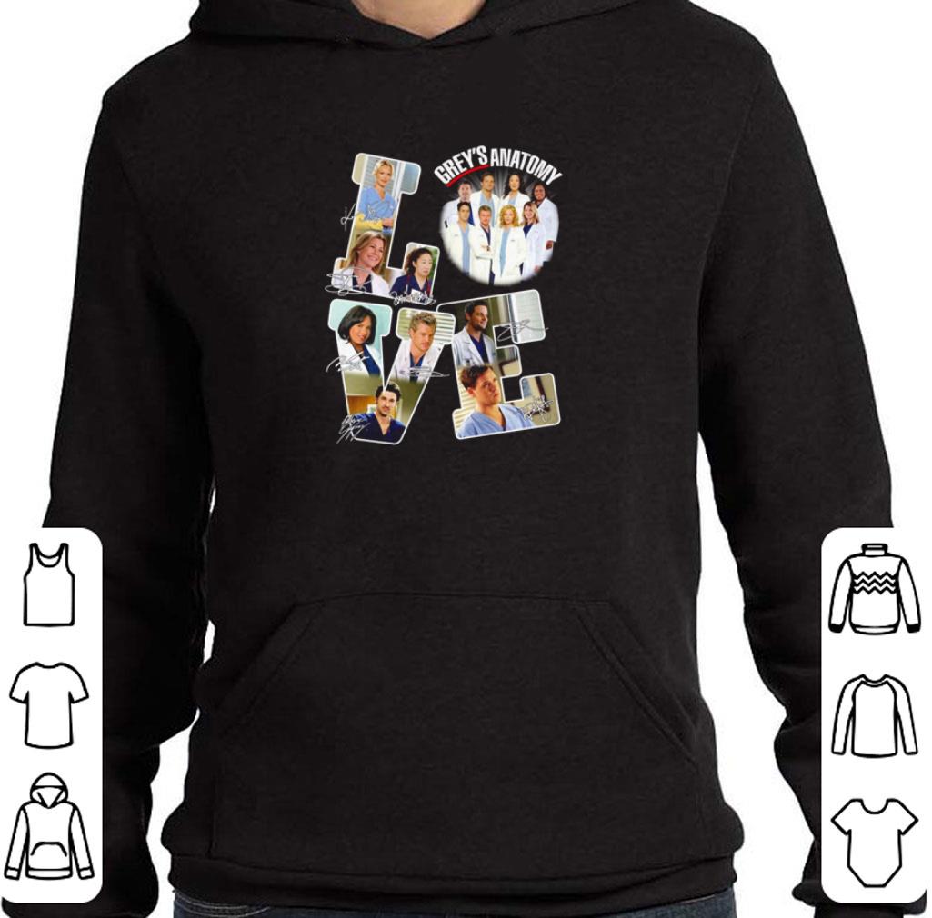 Official Love Grey’s Anatomy signature shirt 5 Official Love Grey’s Anatomy signature shirt