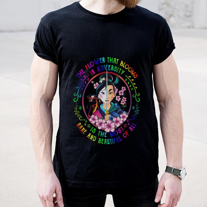 Original Mulan The The Flower That Blooms And Beautiful Of All shirt