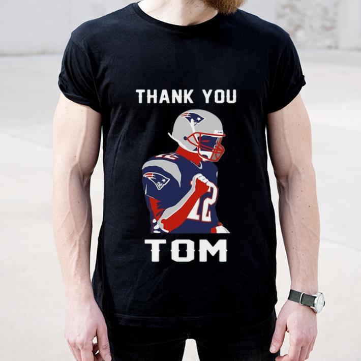 Original Thank You Tom Brady 12 New England Patriots shirt