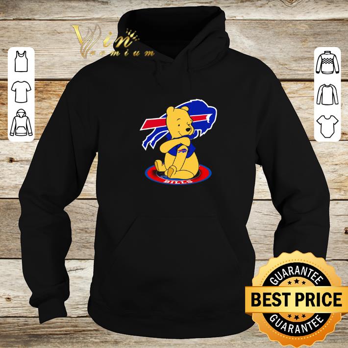 Pooh tattoos Buffalo Bills logo shirt