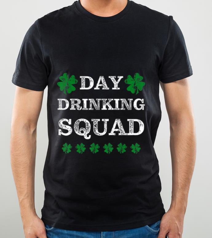Premium Fun St. Patrick's Day Drinking Squad Shamrocks Gift shirt