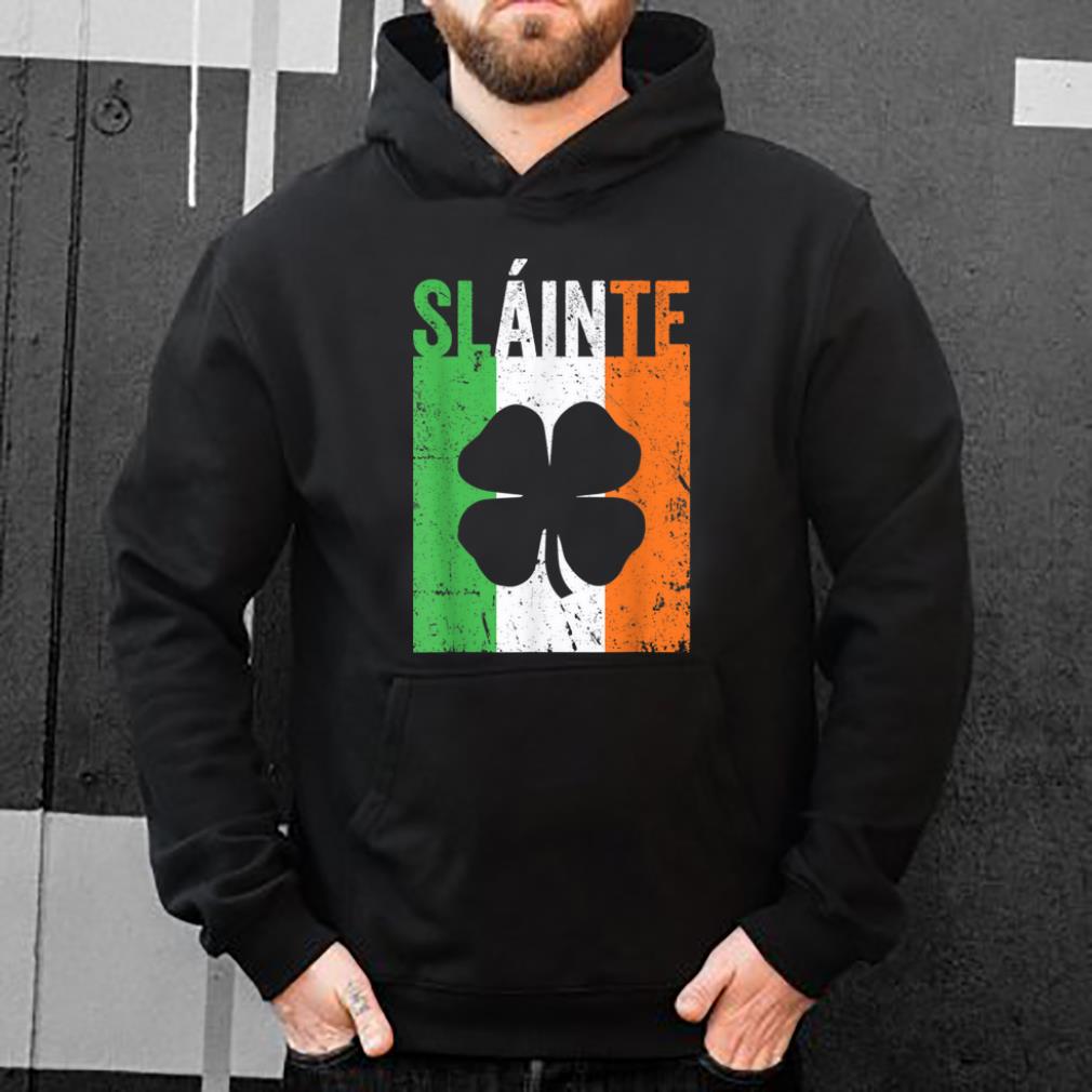 Premium Slainte Ireland Flag Irish Toast St Patricks Day shirt