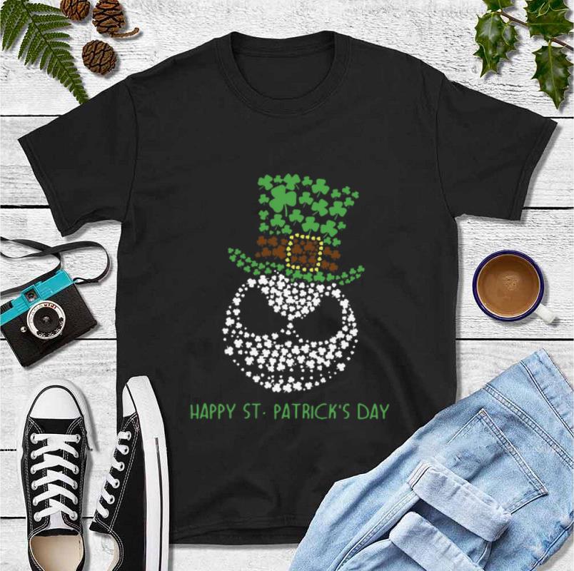 Pretty Jack Skellington Shamrock Happy St.patrick’s Day shirt