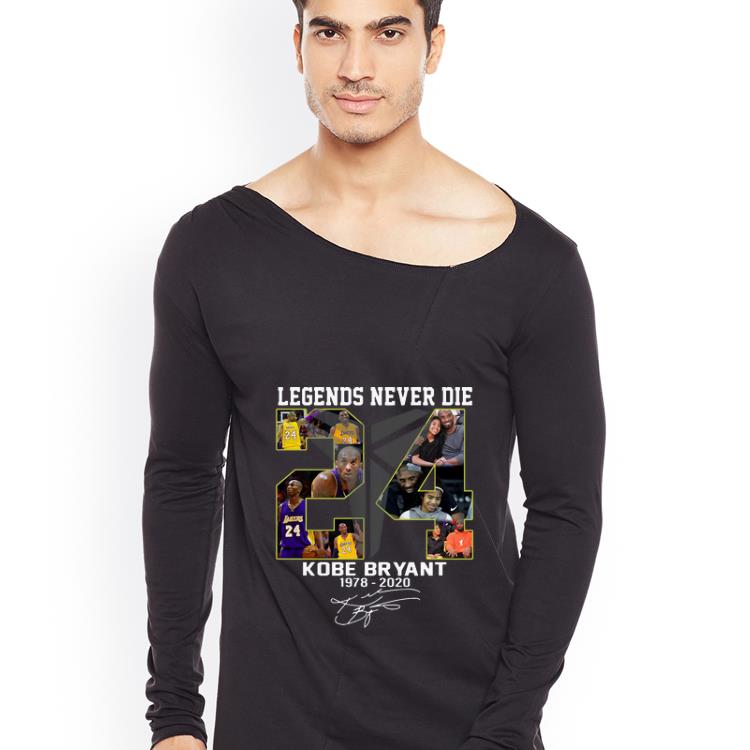 Pretty Legends Never Die Black Mamba Kobe Bryant 1978 – 2020 Signatures shirt