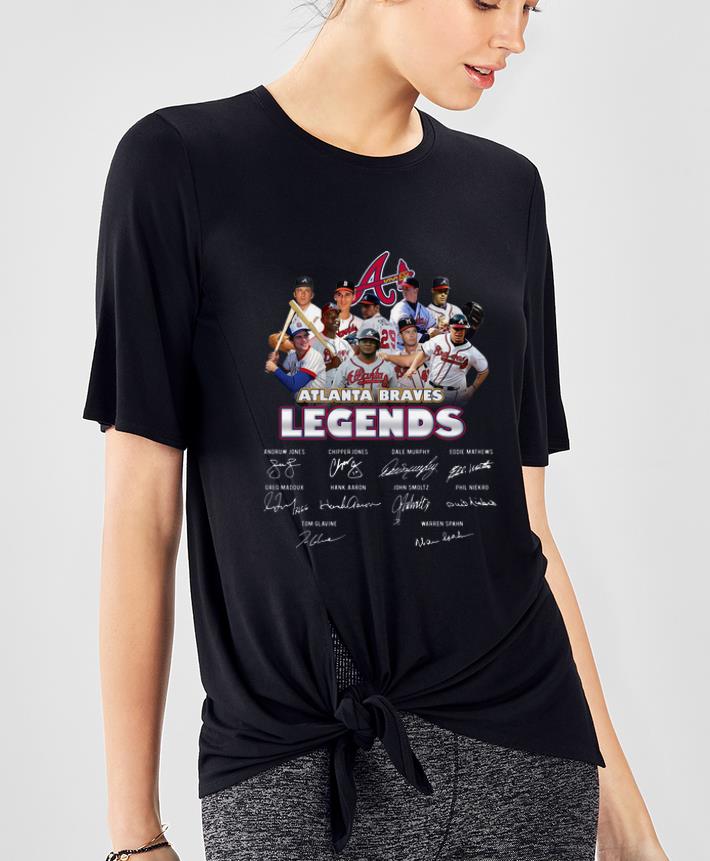 Top Atlanta Braves MLB Legends Signatures shirt