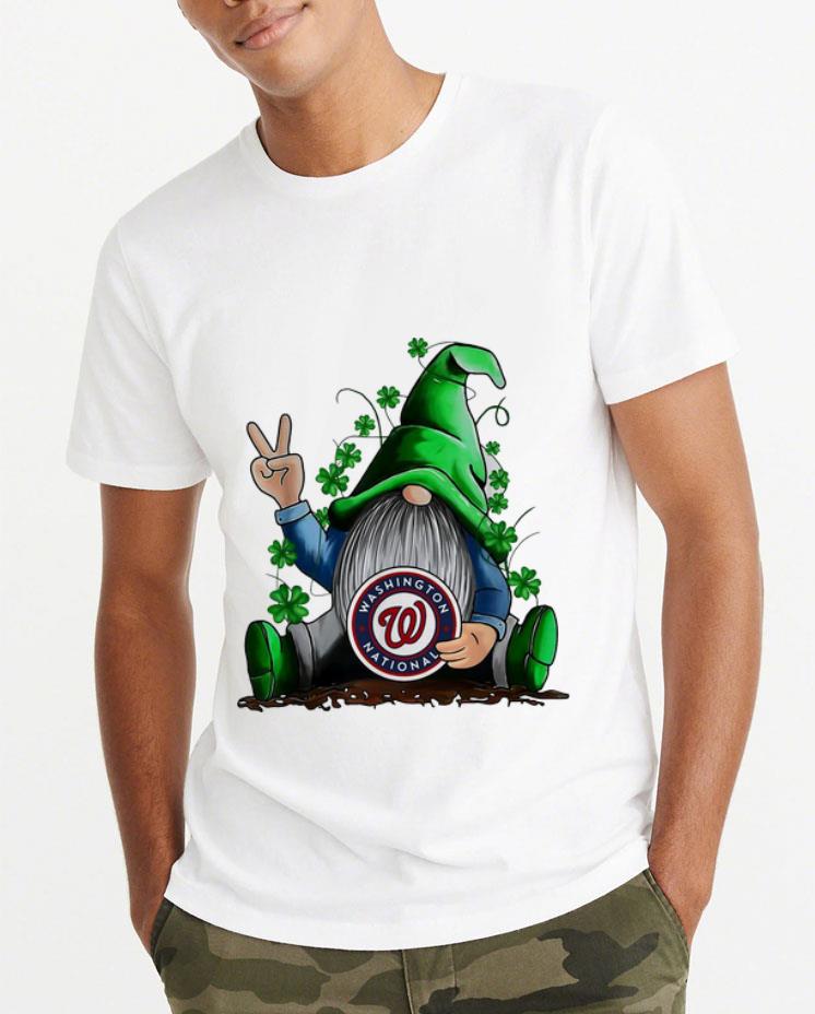 Top Gnomes Hug Washington Nationals Baseball Shamrock shirt