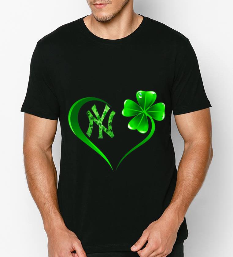 Top Heart Shamrock New York Yankees St. Patrick's Day shirt