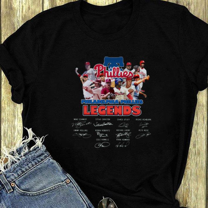 Top Philadelphia Phillies Legends Players Signatures shirt