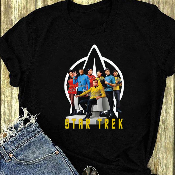 Top Star Trek Characters Signatures shirt