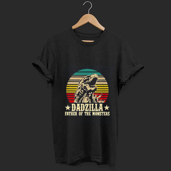Top Vintage Dadzilla Father Of The Monsters shirt