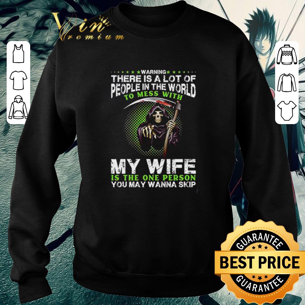 Pretty Devil warning there is a lot of people in the world to mess with my wife shirt 5 Pretty Devil warning there is a lot of people in the world to mess with my wife shirt