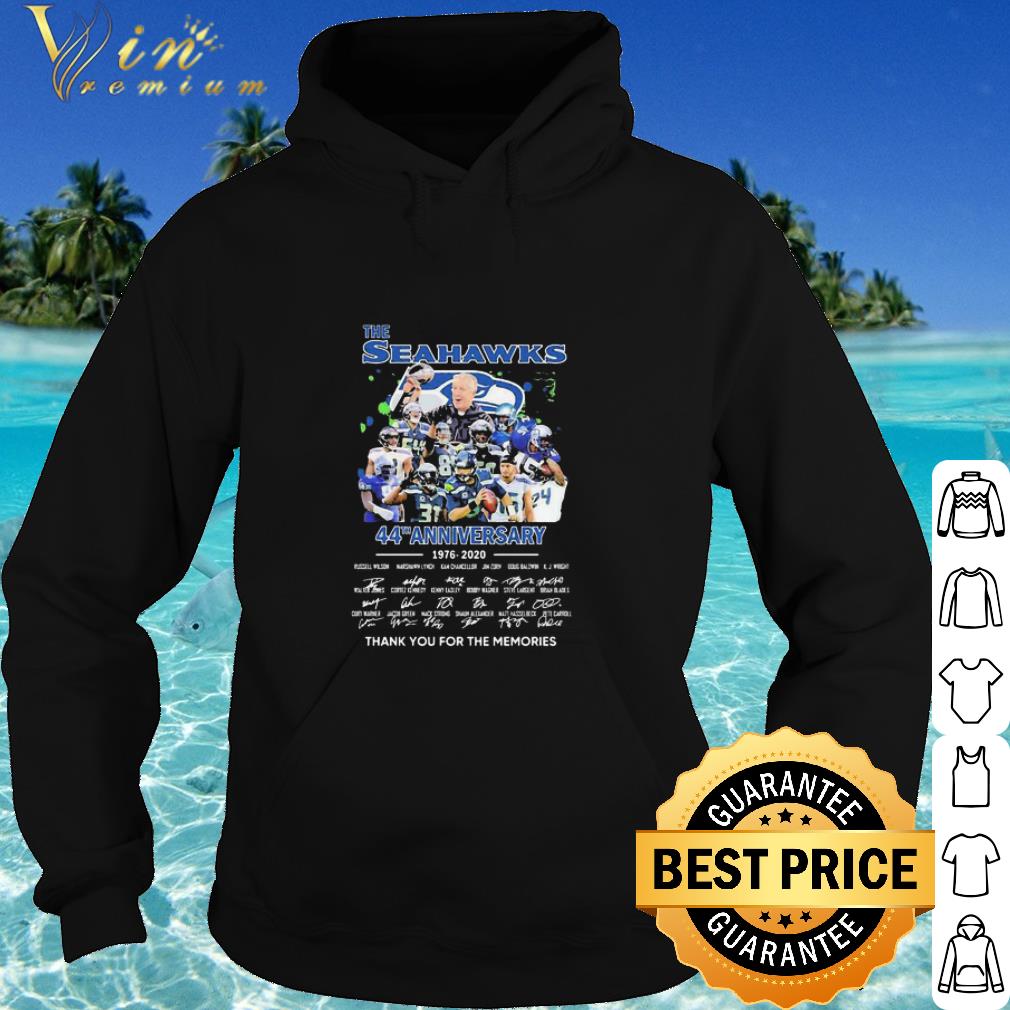 Premium The Seattle Seahawks 44th Anniversary 1976 2020 Signatures shirt 5 Premium The Seattle Seahawks 44th Anniversary 1976 2020 Signatures shirt