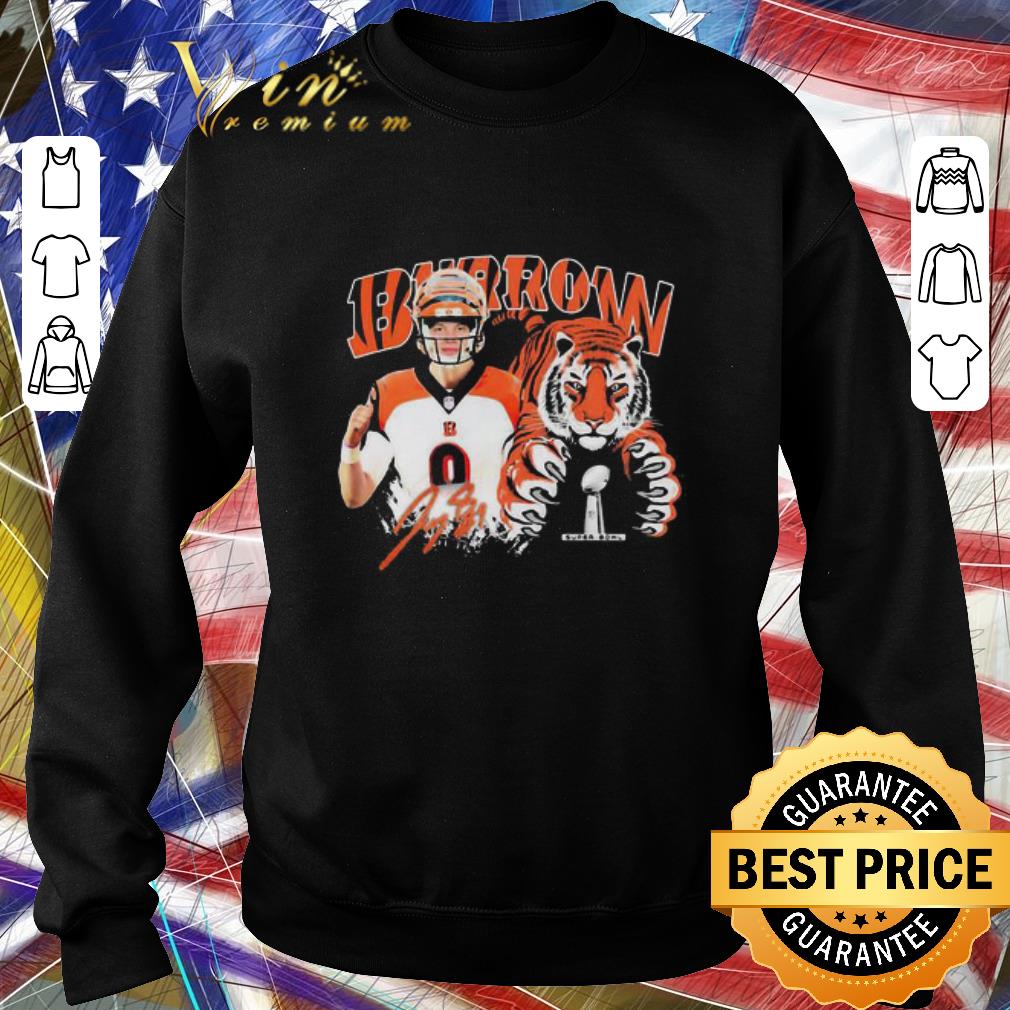 Joe Burrow LSU Tigers Cincinnati Bengals Champions Signature shirt