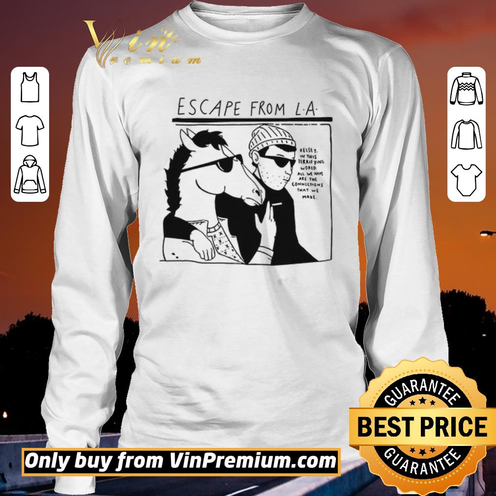 Official Bojack Horseman Escape From LA shirt 2 Official Bojack Horseman Escape From LA shirt 3