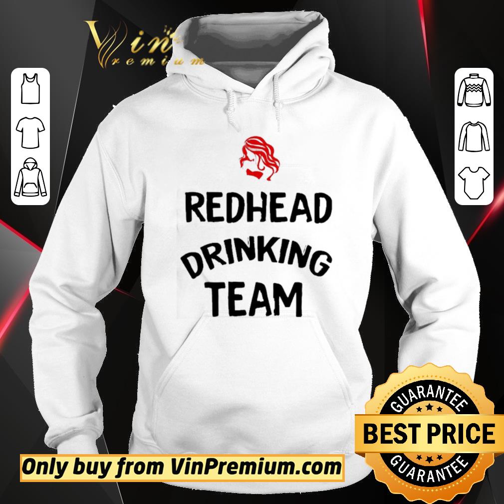 Official Redhead Drinking Team shirt
