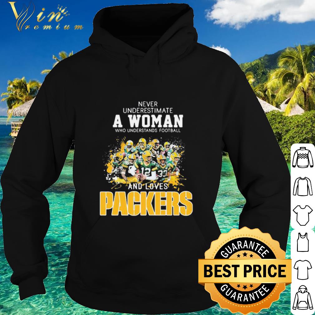 Official Green Bay Packers A Woman Who Understands Football shirt