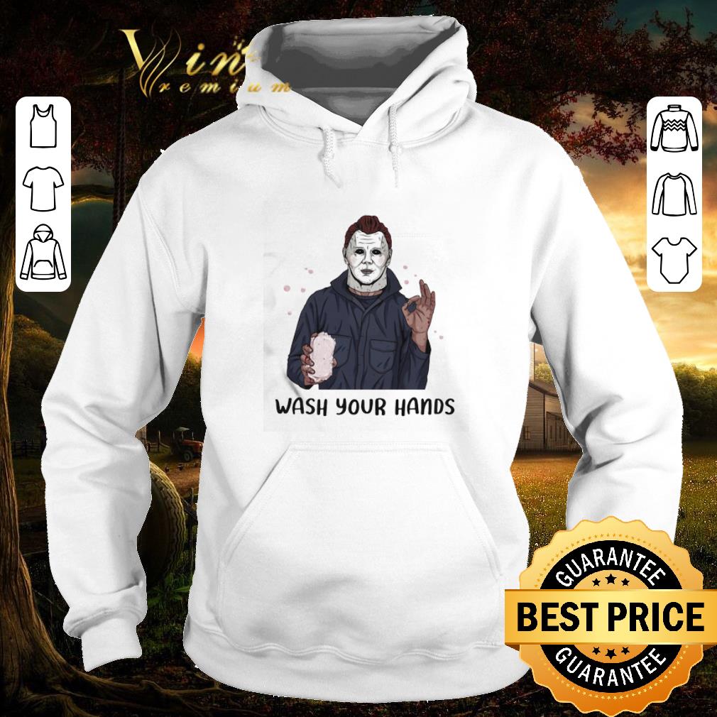 Awesome Halloween Michael Myers wash your hands Coronavirus shirt