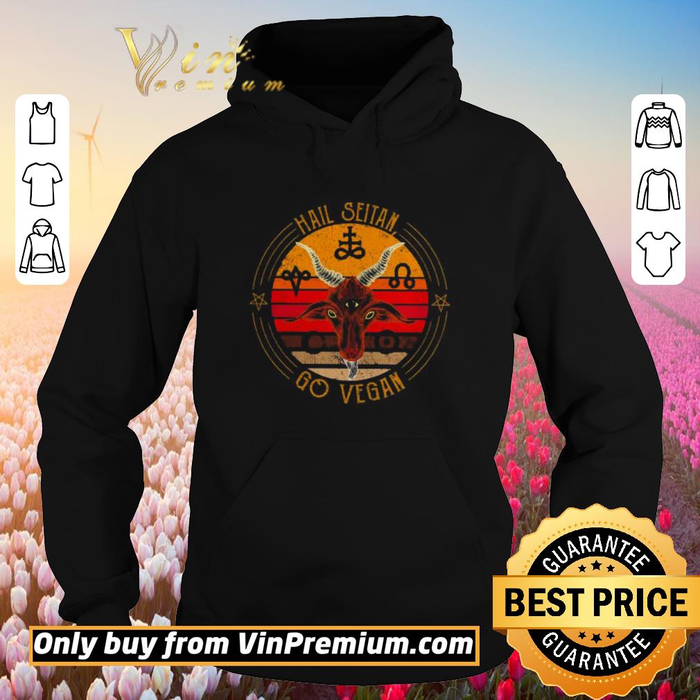 Official Hail seitan go vegan vintage shirt