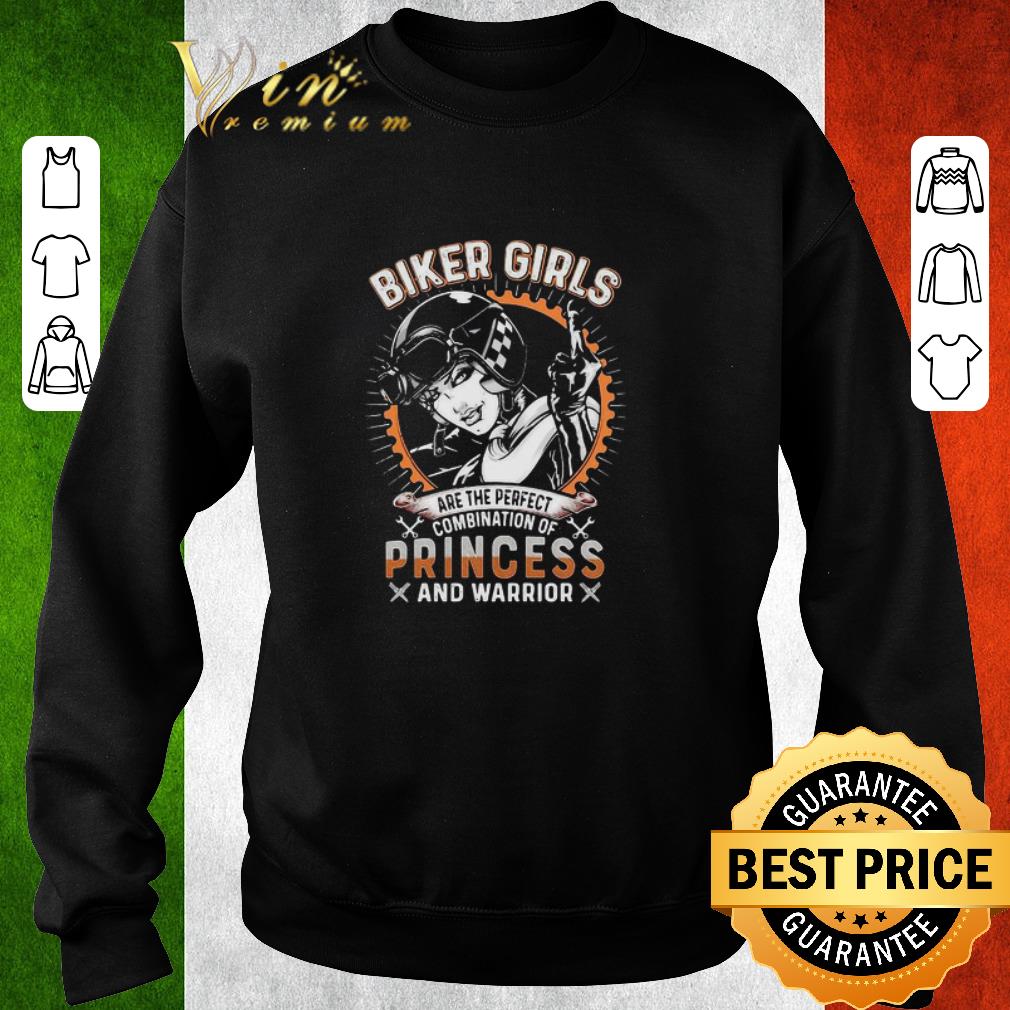 Awesome Biker girls are the perfect combination of princess and warrior shirt 5 Awesome Biker girls are the perfect combination of princess and warrior shirt