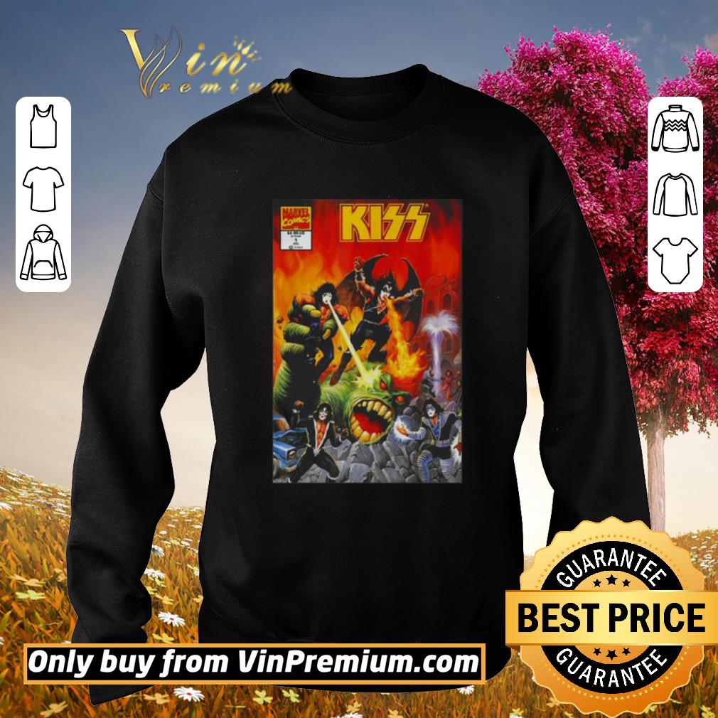 Pretty Mens marvel kiss in the flames comic shirt 5 Pretty Mens marvel kiss in the flames comic shirt