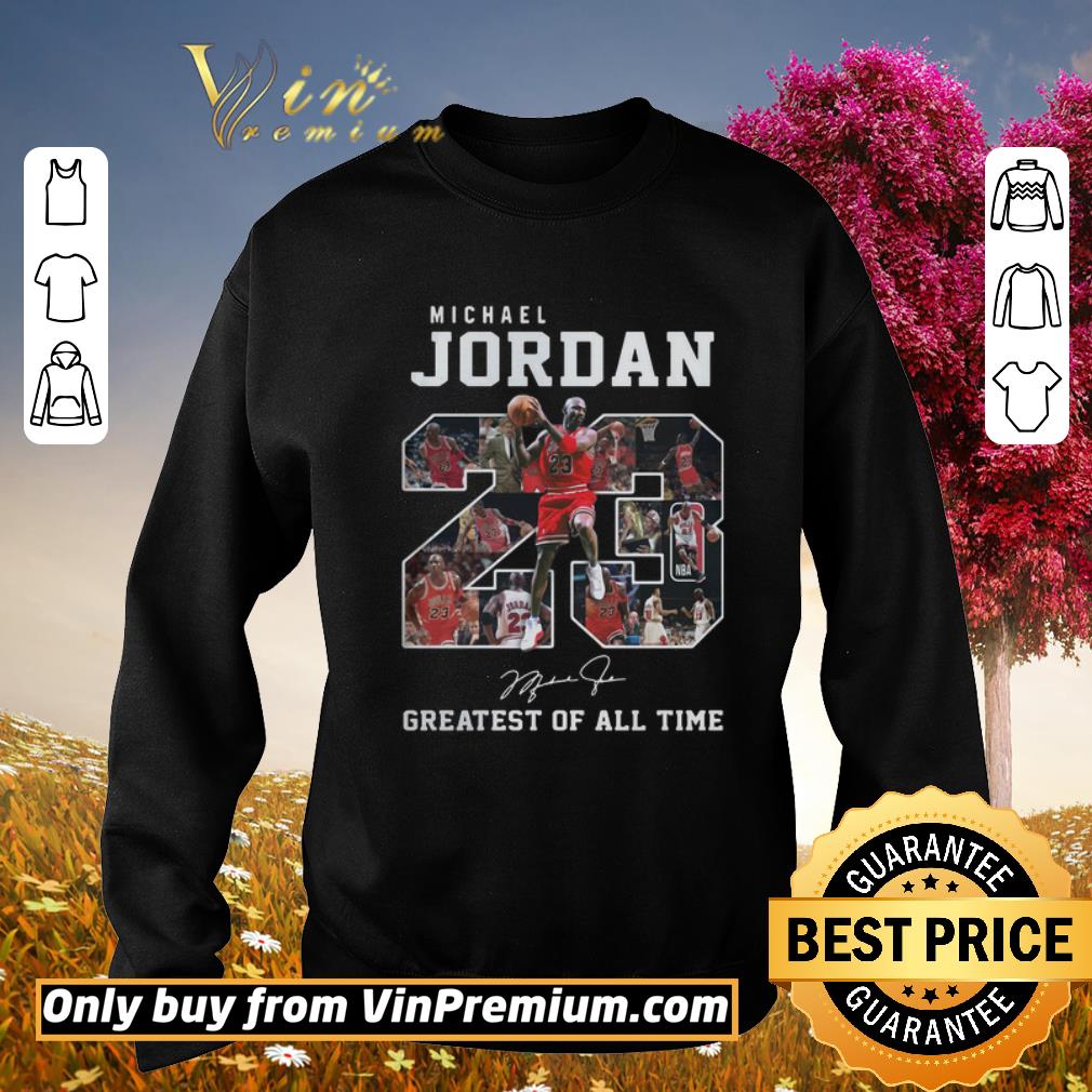 Awesome 23 Michael Jordan Greatest Of All Time Signature shirt 5 Awesome 23 Michael Jordan Greatest Of All Time Signature shirt